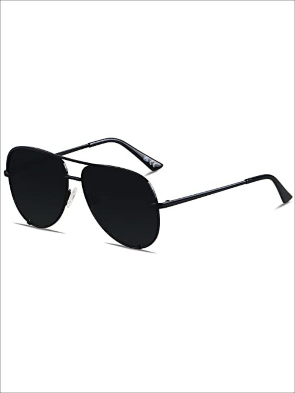 Oversized Aviator Sunglasses UV400 Full Frame Metal
